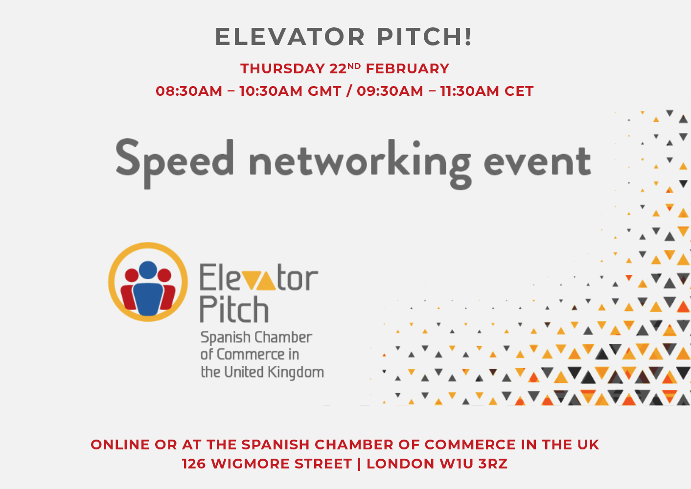 SOLD OUT | ELEVATOR PITCH!
