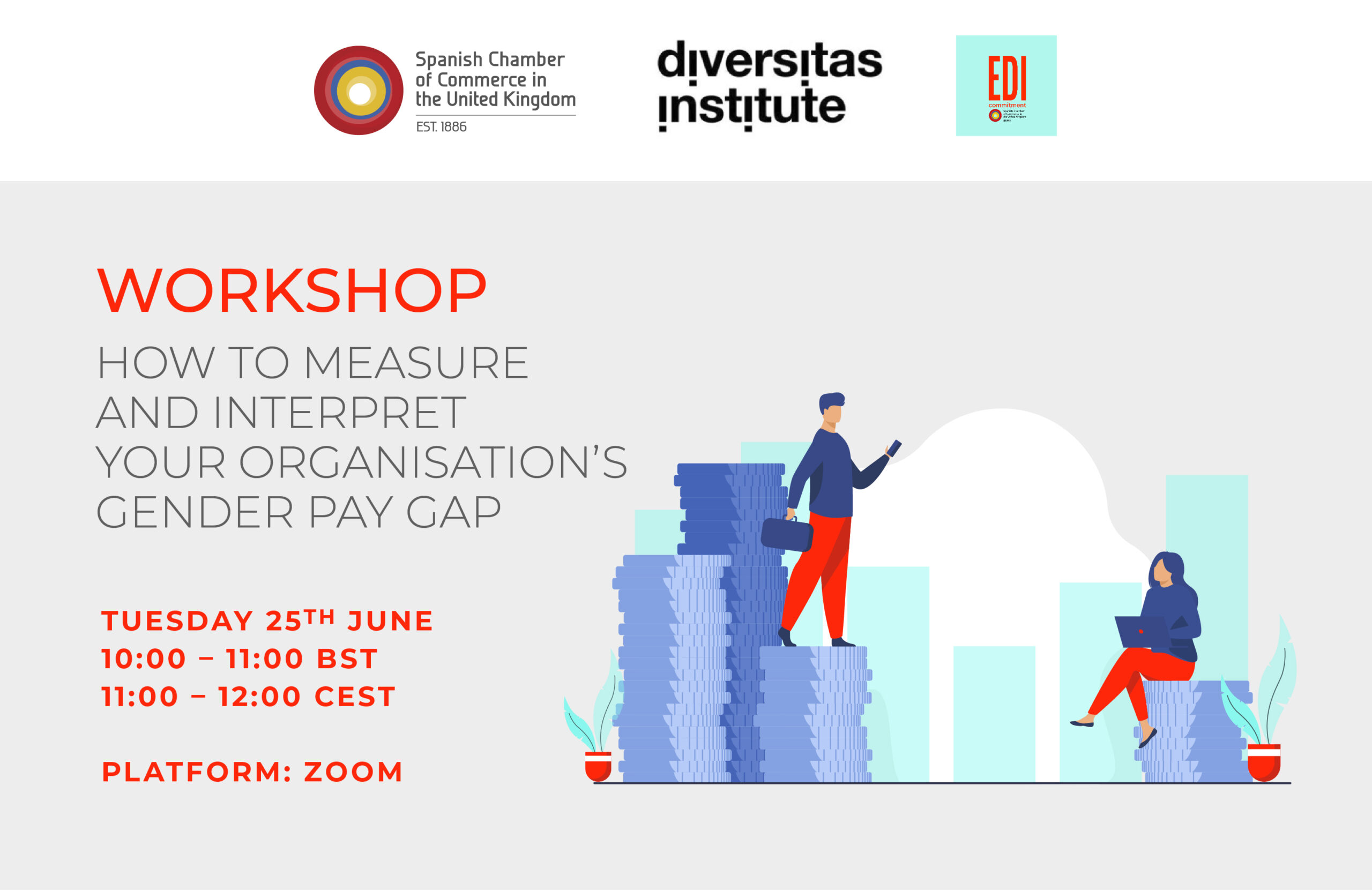 WORKSHOP | HOW TO MEASURE AND INTERPRET YOUR ORGANISATION’S GENDER PAY GAP