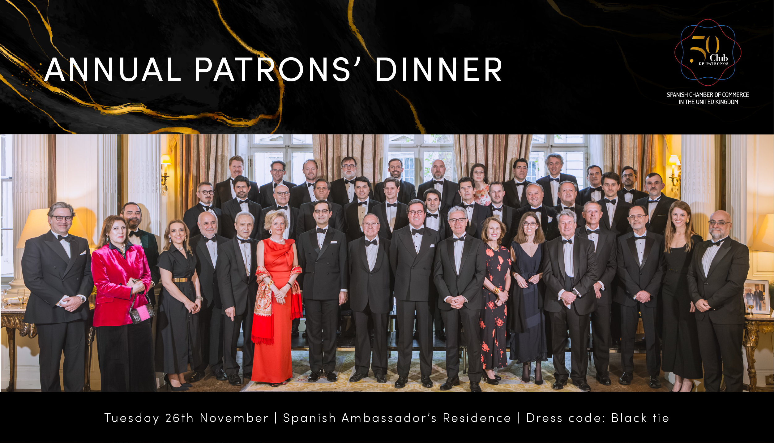 PATRONS’ CLUB EVENT | ANNUAL PATRONS’ DINNER