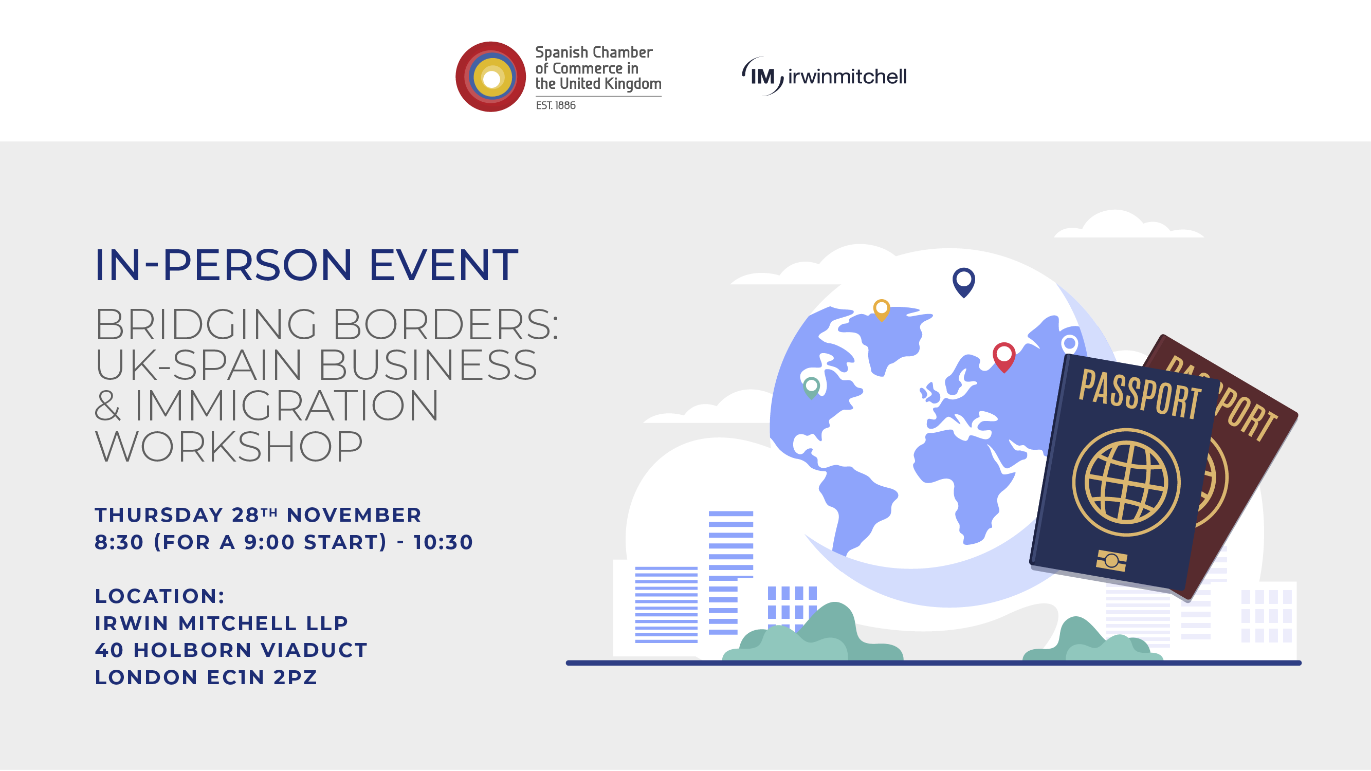IN-PERSON EVENT | BRIDGING BORDERS: UK-SPAIN BUSINESS & IMMIGRATION WORKSHOP